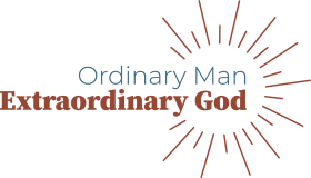 Ordinary Man, Extraordinary God Logo